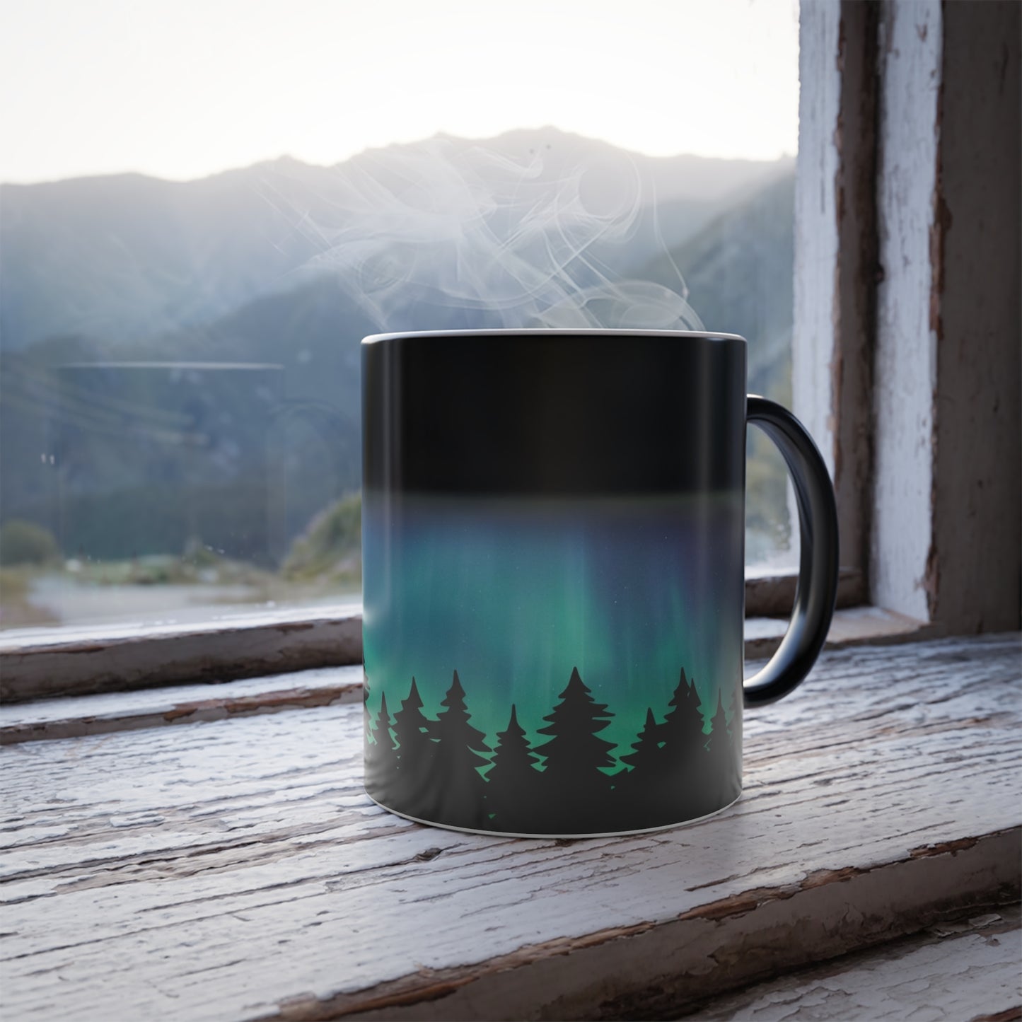 Northern Lights - Color Morphing Mug, 11oz