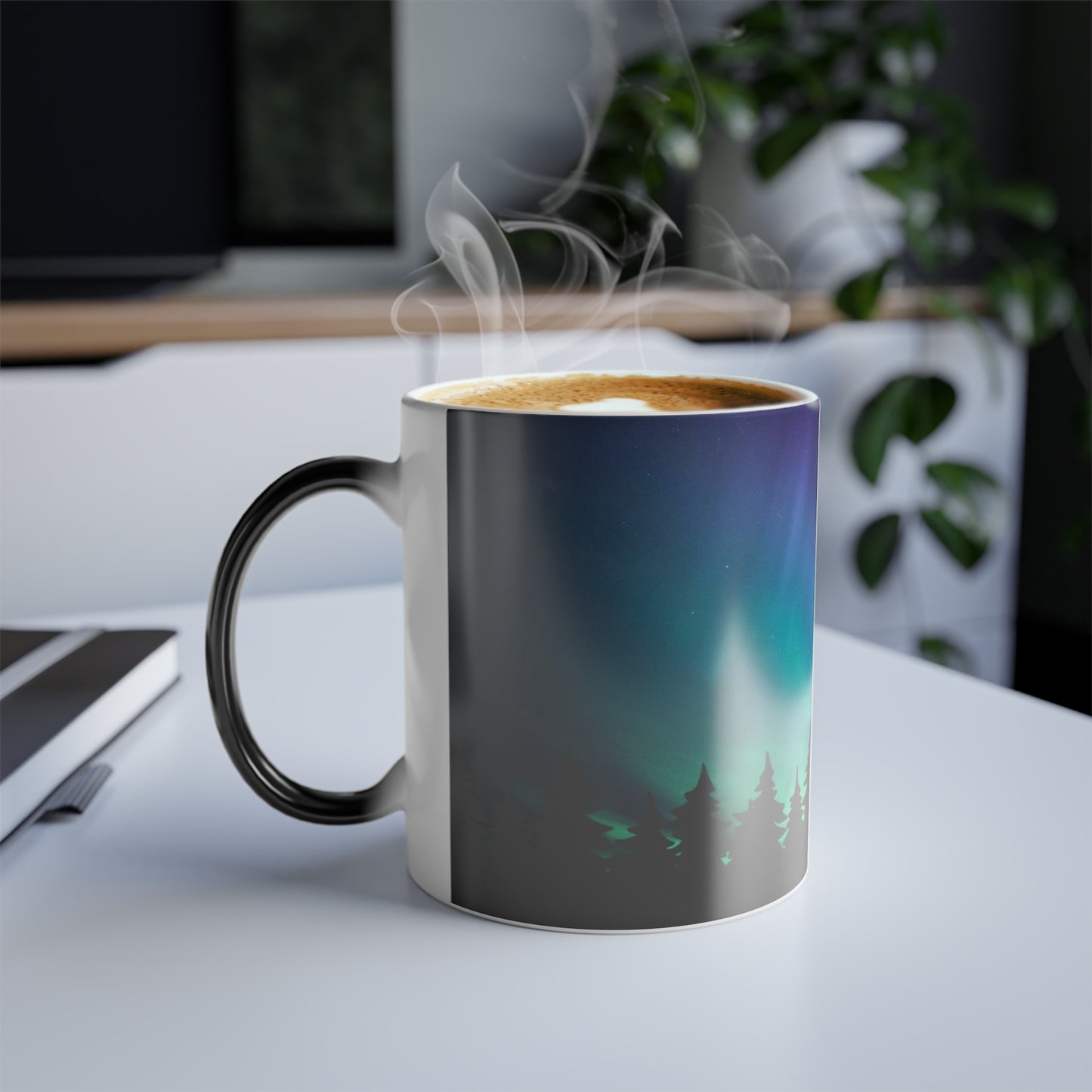 Northern Lights - Color Morphing Mug, 11oz