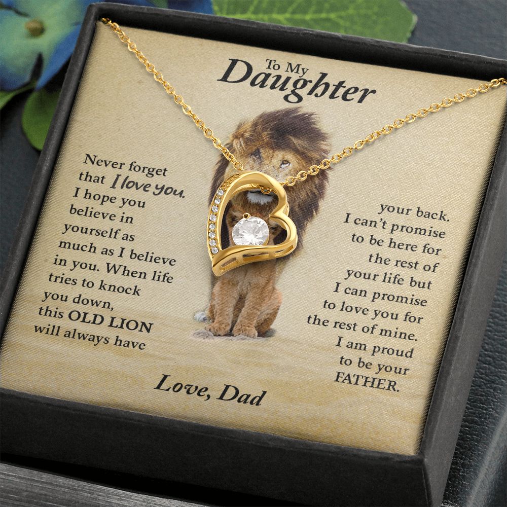 To My Daughter | Forever Love Necklace