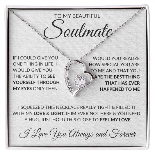 Beautiful Soulmate|Love&Light (Forever Necklace)
