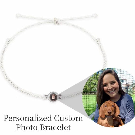 Personalized Circle Photo Bracelet